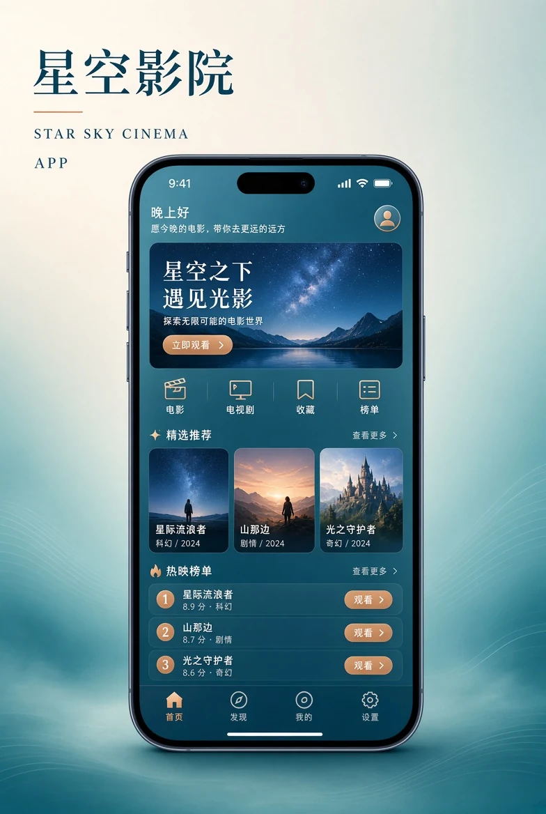 星空影院APP内容图